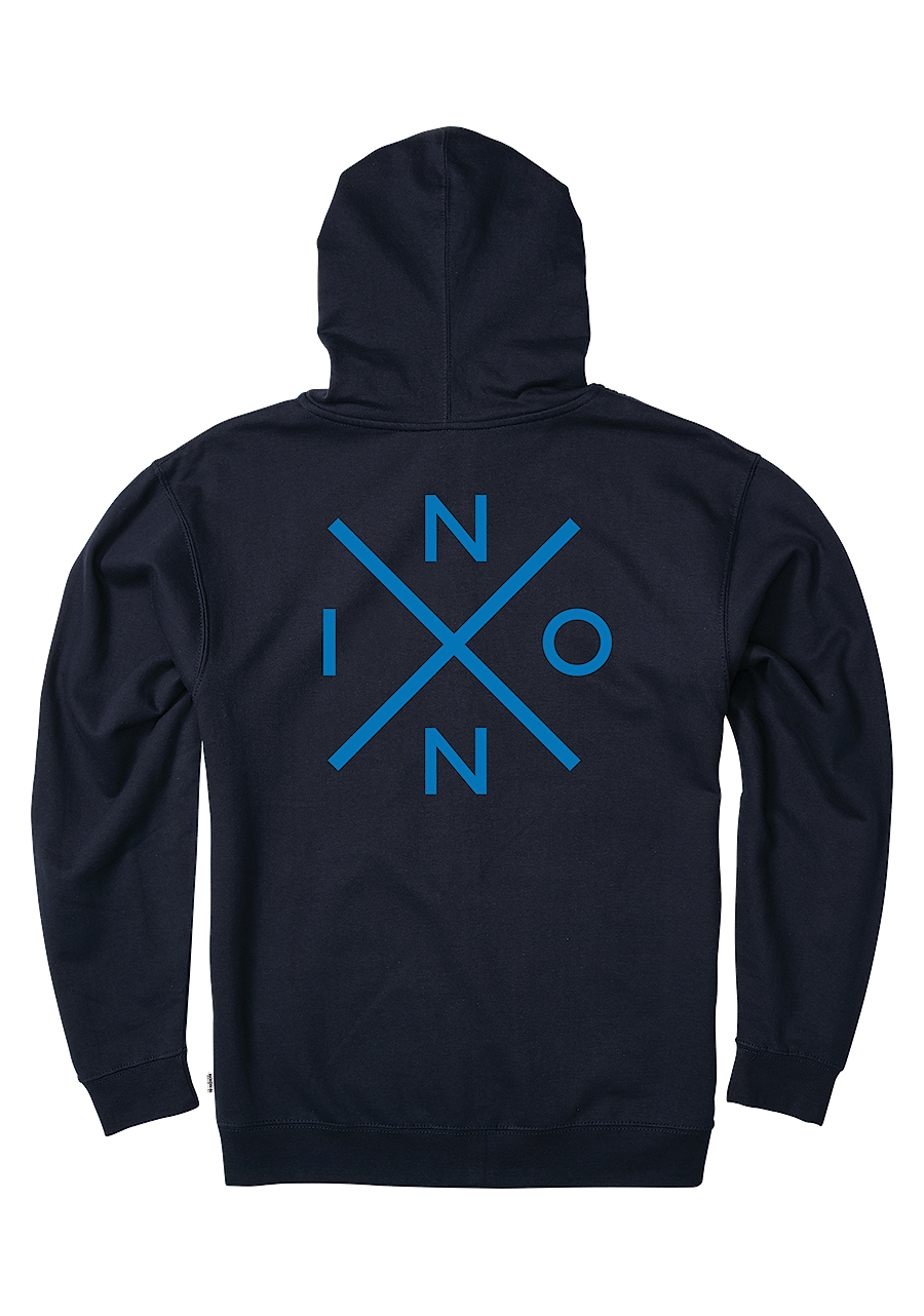 Spot Full Zip Hoodie Navy View 2
