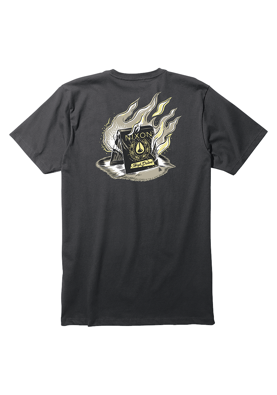 Burner T Shirt Black View 2