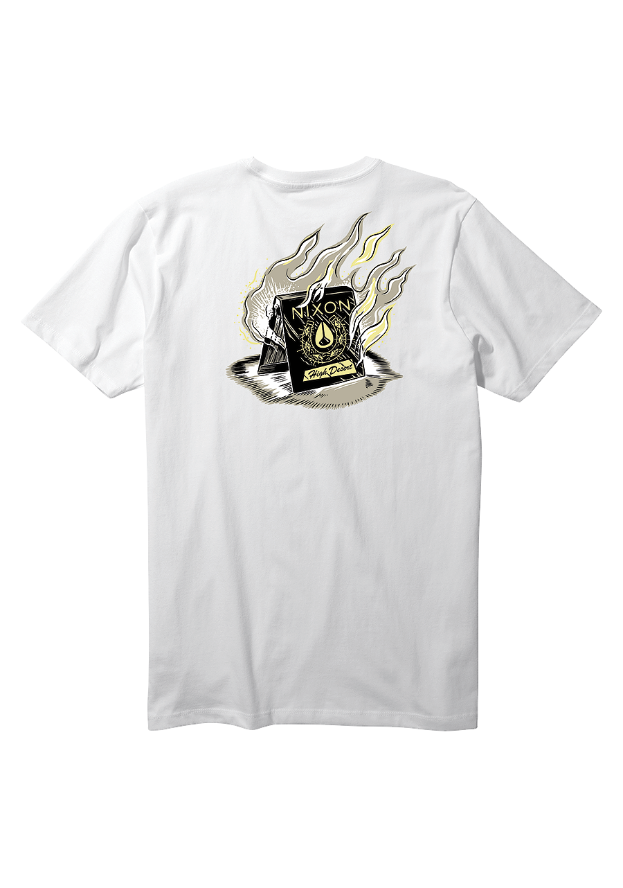 Burner T Shirt White View 4