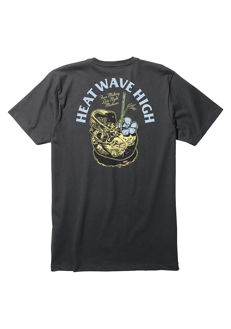 Heatwave T Shirt Black View 2