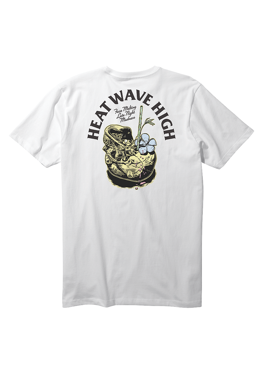 Heatwave T Shirt White View 2