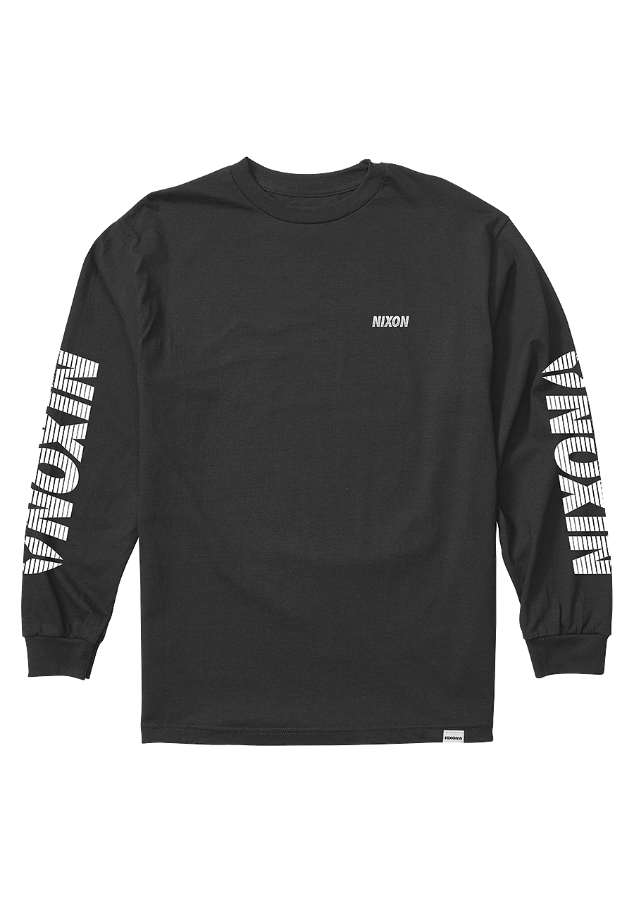 Hyper Long Sleeve T Shirt Black View 3