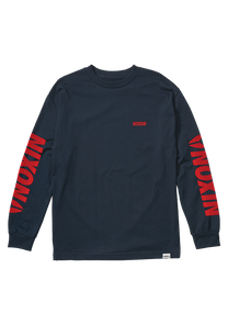 Hyper Long Sleeve T Shirt Navy View 2