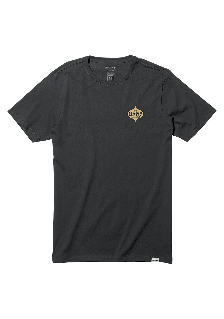 Oasis T Shirt Black View 1