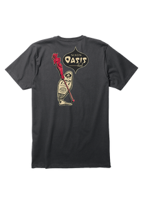 Oasis T Shirt Black View 2