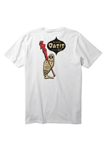 Oasis T Shirt White View 4