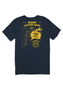 Postern T Shirt Navy View 2