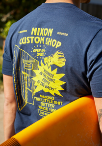 Postern T Shirt Navy View 9