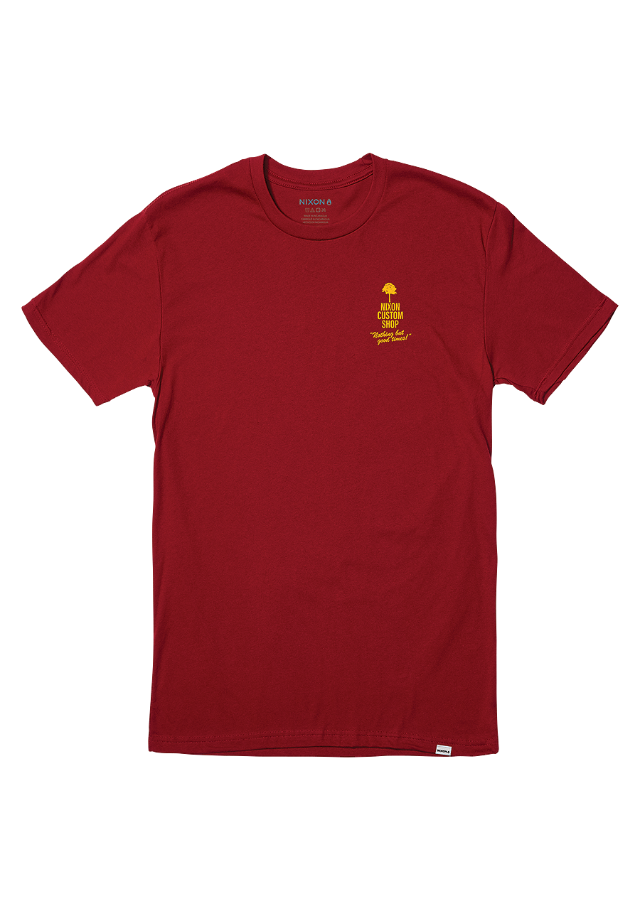Goodtimes T Shirt Cardinal View 5