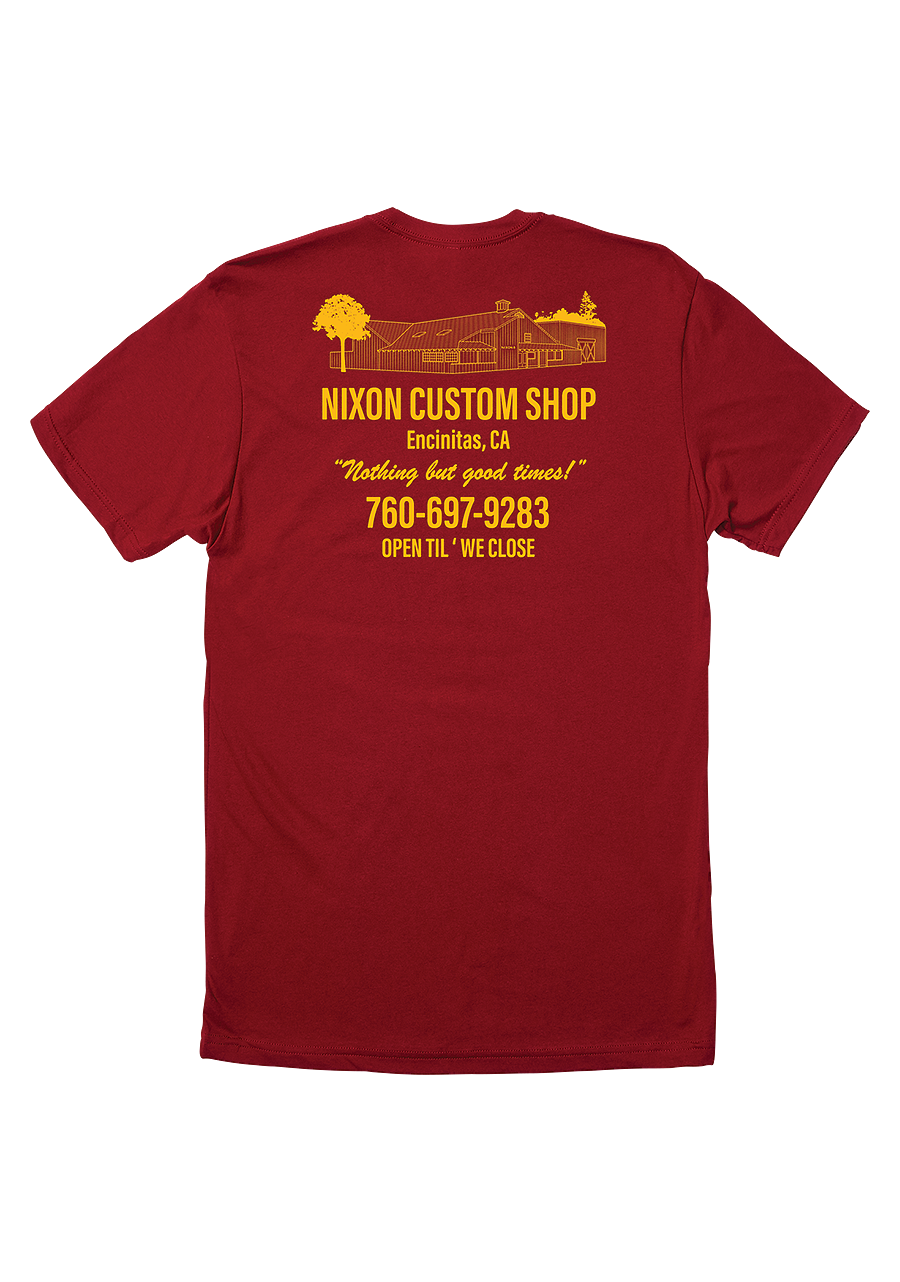 Goodtimes T Shirt Cardinal View 4
