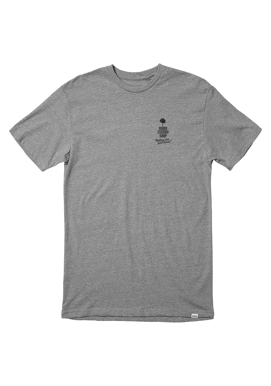 Goodtimes T Shirt Dark Heather Gray View 1
