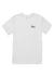 Looped S/S Tee White Small