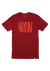 Bristle T Shirt Cardinal