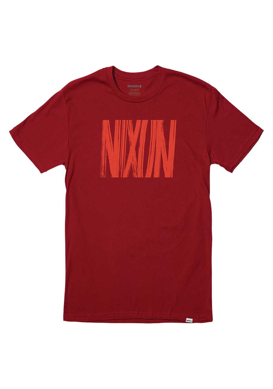Bristle T Shirt Cardinal View 3