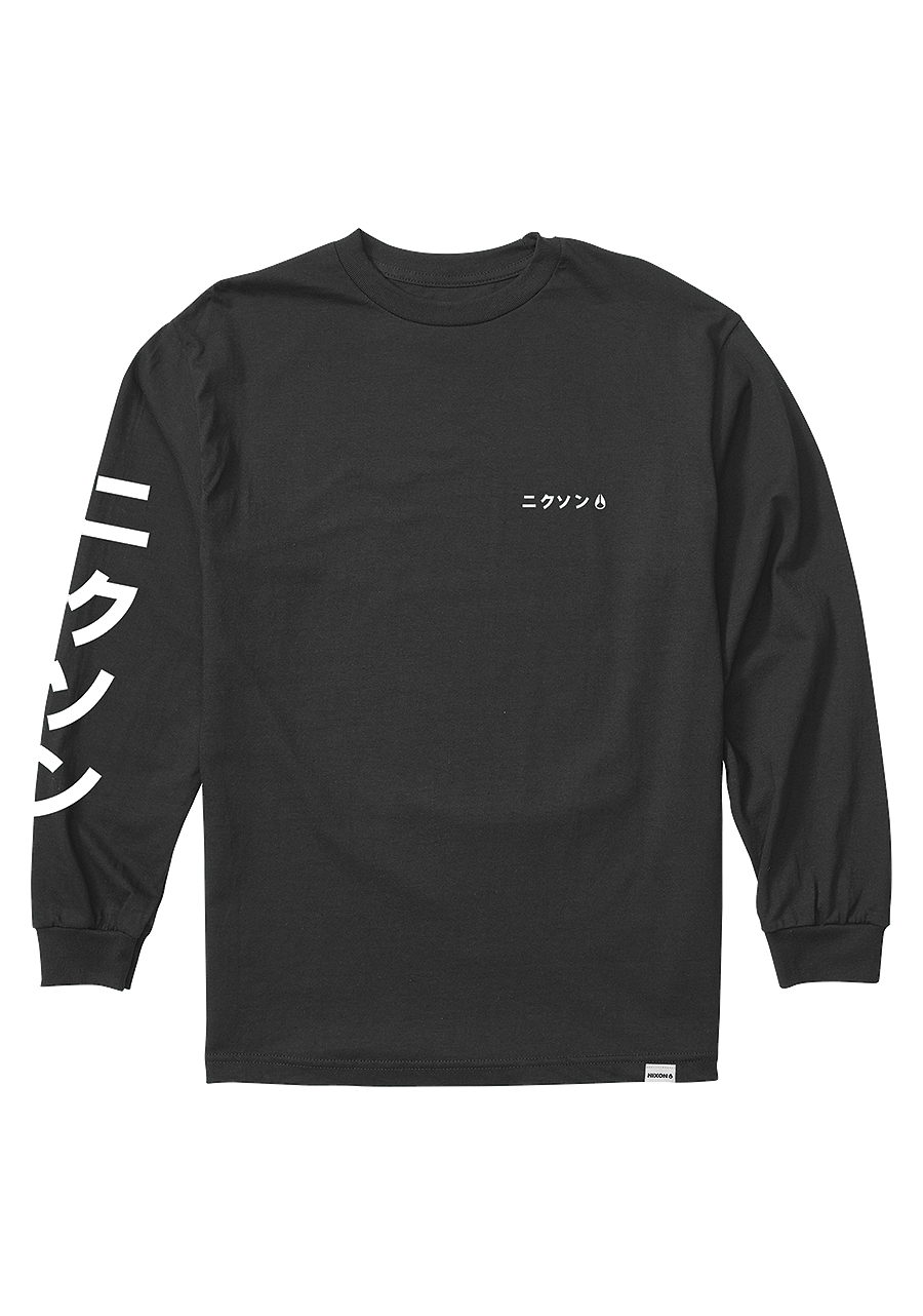 Ronin Long Sleeve T Shirt Black View 5