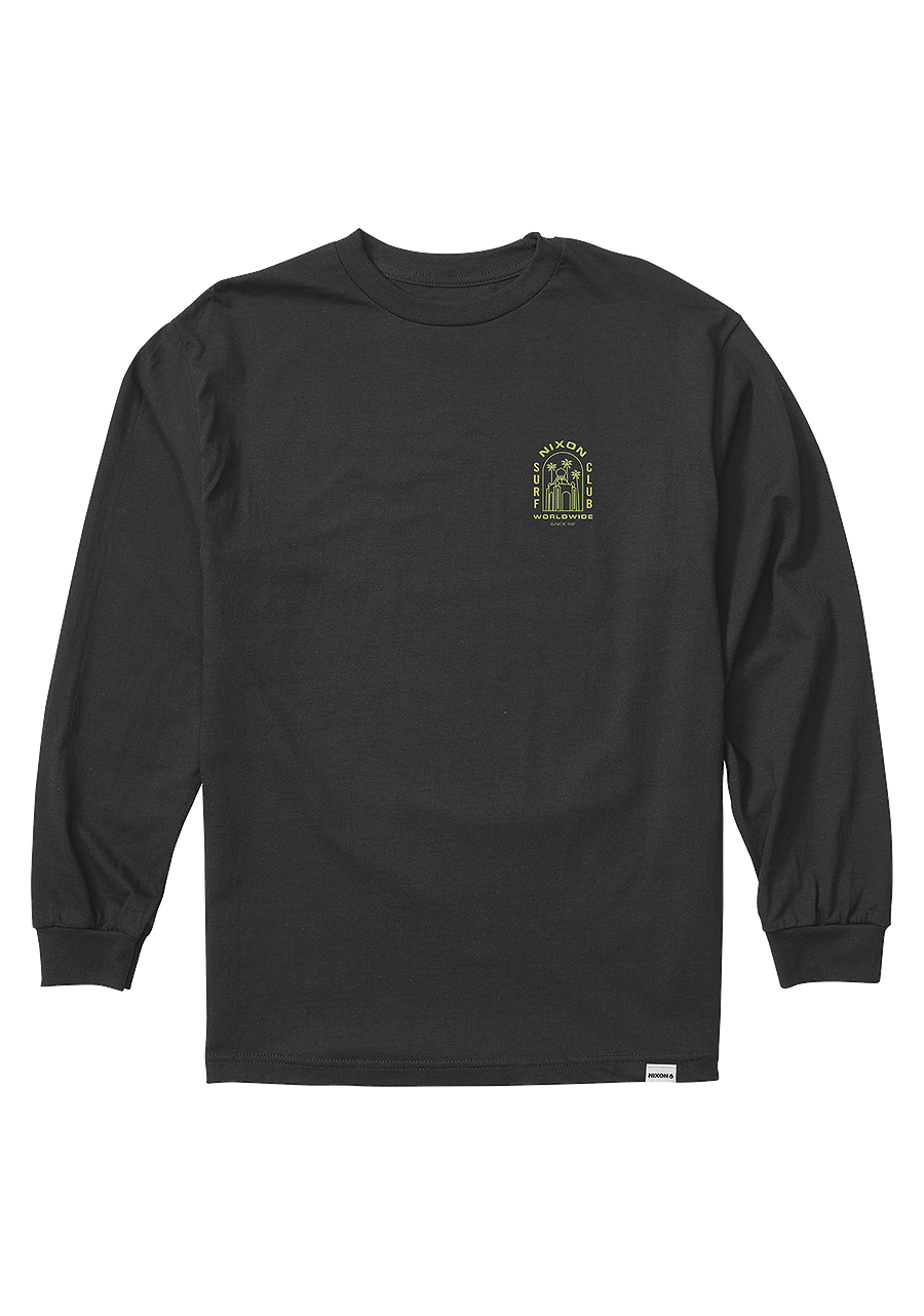 Temple Long Sleeve T Shirt Black View 3