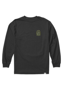 Temple Long Sleeve T Shirt Black View 5