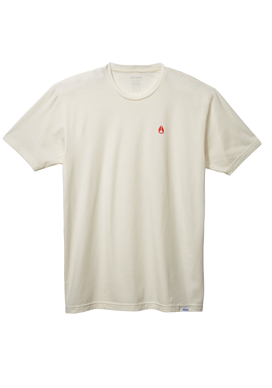 Sparrow - R S/S Tee Natural / Red Small View 1