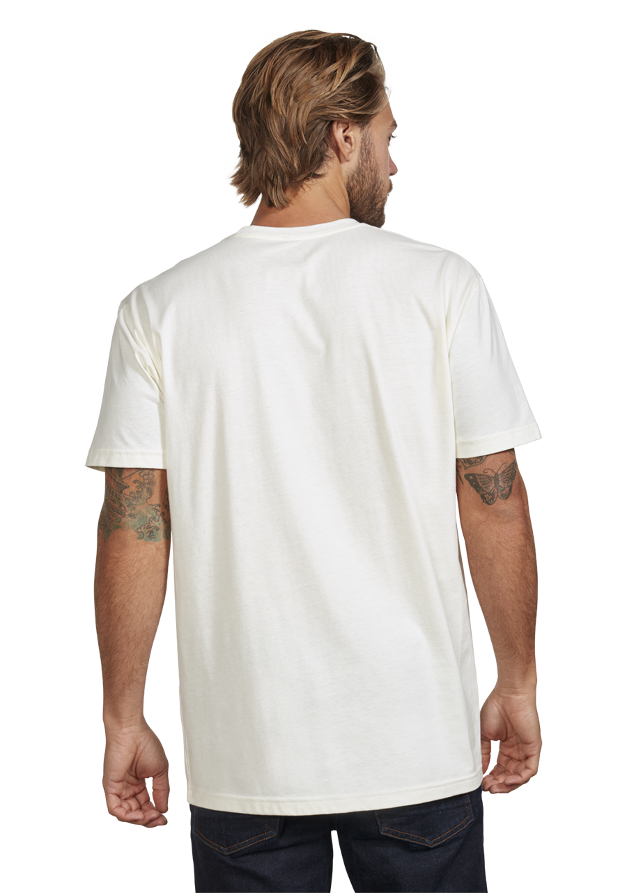 Sparrow - R S/S Tee Natural / Red Small View 5