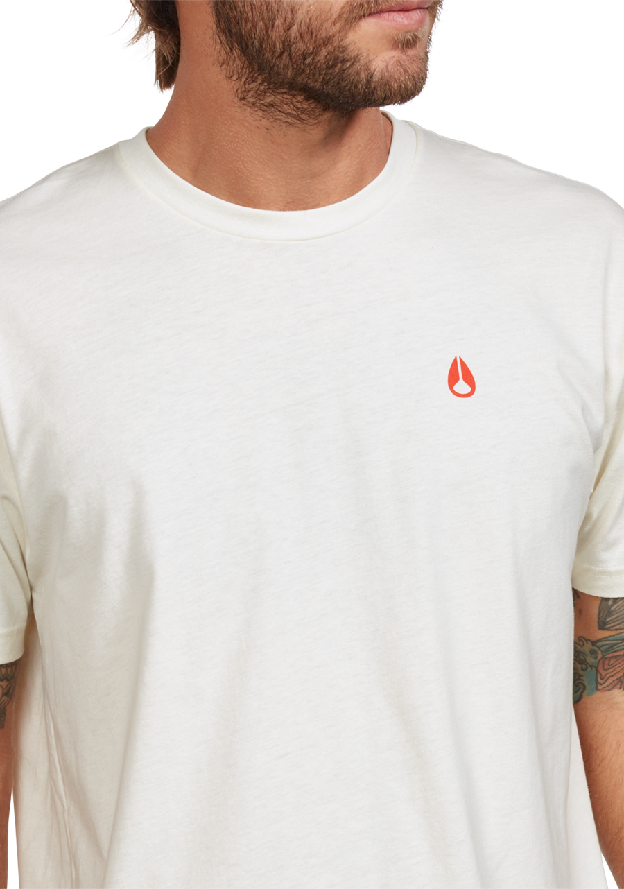 Sparrow - R S/S Tee Natural / Red Small View 6