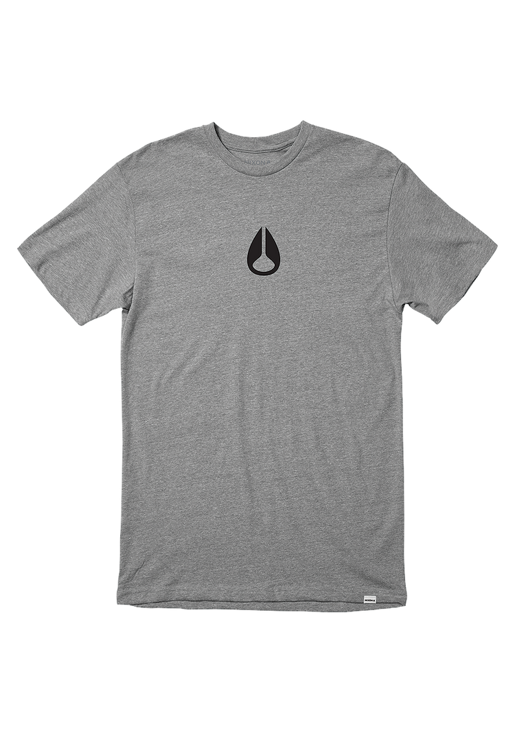 Wings - R S/S Tee Dark Heather Gray Small