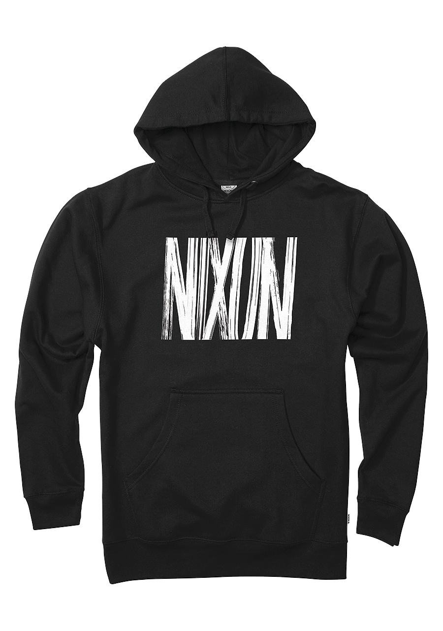 Bristle Pullover Hoodie Black View 2