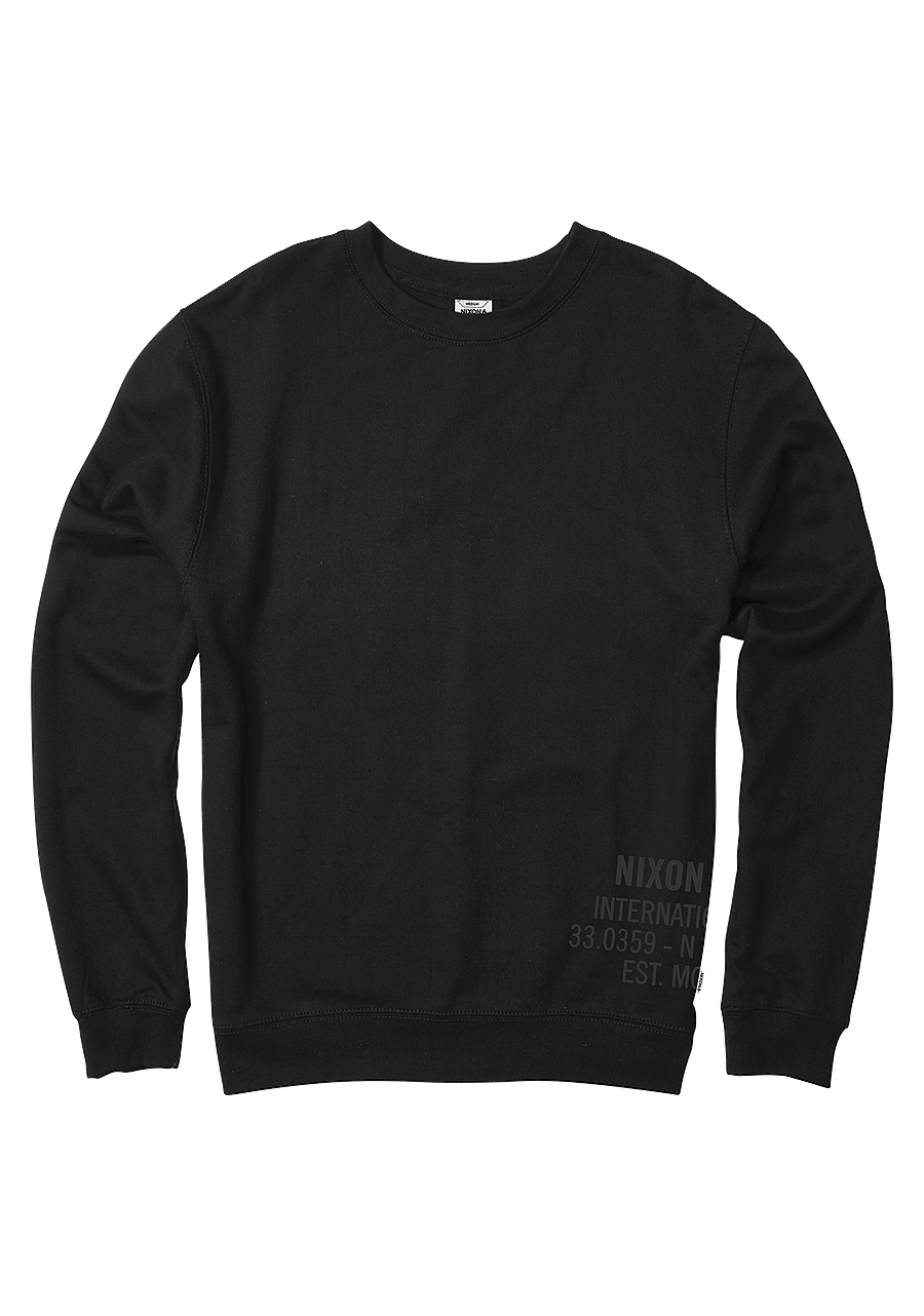 Shift Crew Sweatshirt Black View 5
