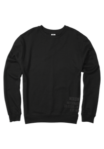 Shift Crew Sweatshirt Black View 5