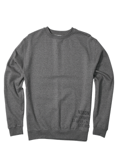 Shift Crew Sweatshirt Dark Heather Gray