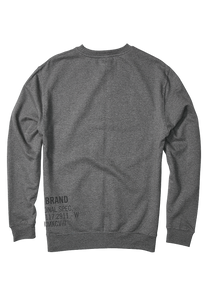 Shift Crew Sweatshirt Dark Heather Gray View 2