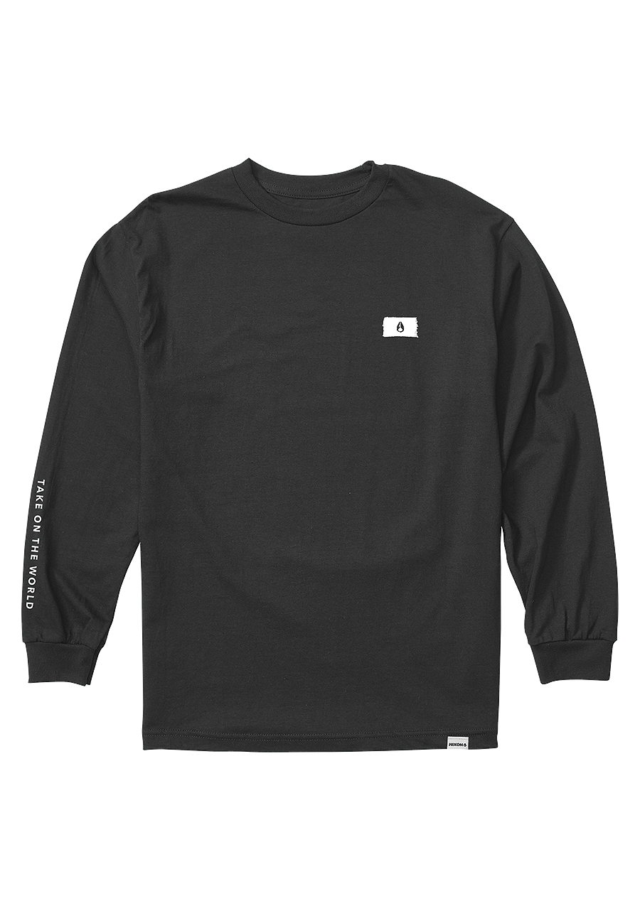 Conquer Long Sleeve T Shirt Black View 2