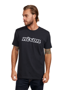 OG Script S/S Eco Tee Black / White Small View 3