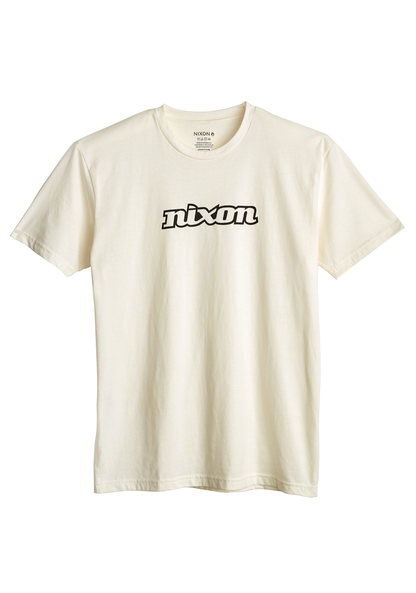 OG Script S/S Eco Tee - Natural / Black View 1