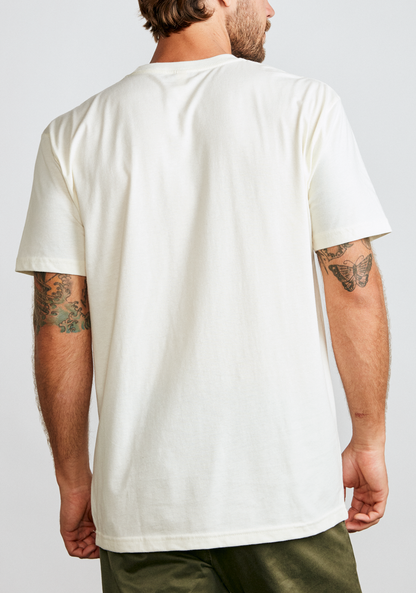 OG Script S/S Eco Tee - Natural / Black View 4