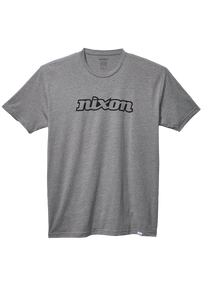 OG Script S/S Eco Tee Dark Heather Gray / Black Small View 1