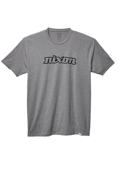 OG Script S/S Eco Tee Dark Heather Gray / Black Small