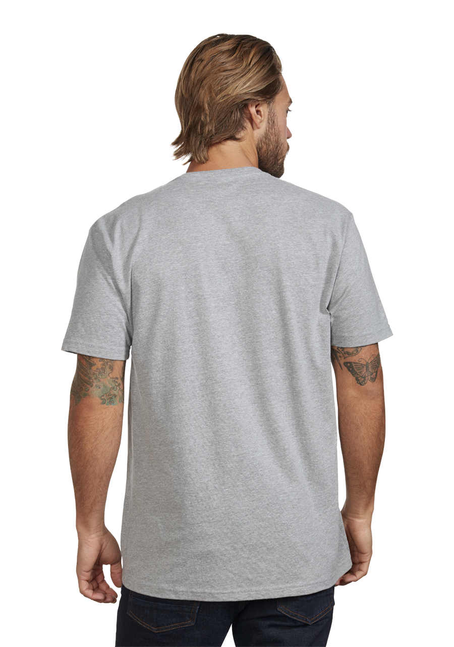 OG Script S/S Eco Tee Dark Heather Gray / Black Small View 5