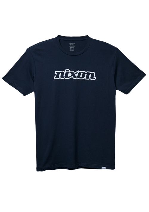 OG Script S/S Eco Tee Navy / White Small