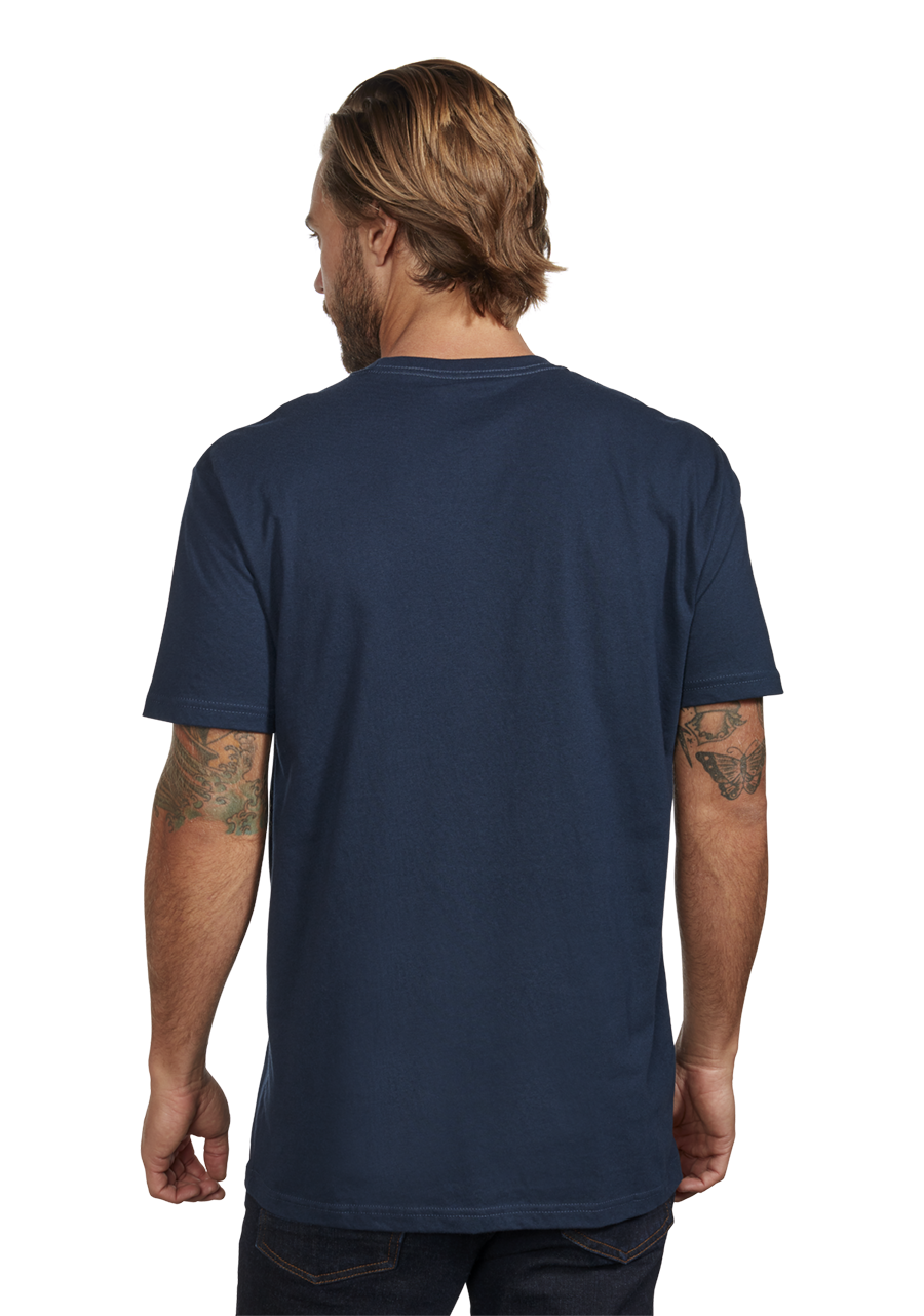 OG Script S/S Eco Tee Navy / White Small View 5