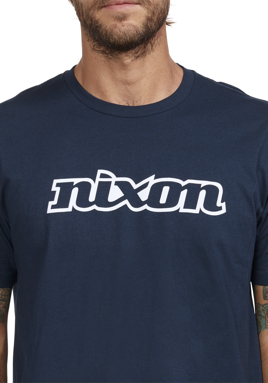 OG Script S/S Eco Tee Navy / White Small View 6