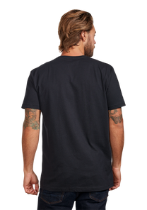 Vibes S S Tee Black White View 5