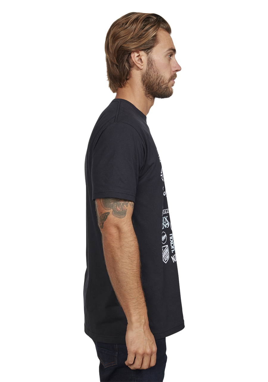Collector S S Tee Black Multi View 4